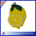 good quality lemon design cotton paper custom air freshener